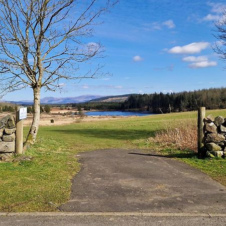 Lochview Retreat Caravan Balminnoch Eksteriør bilde