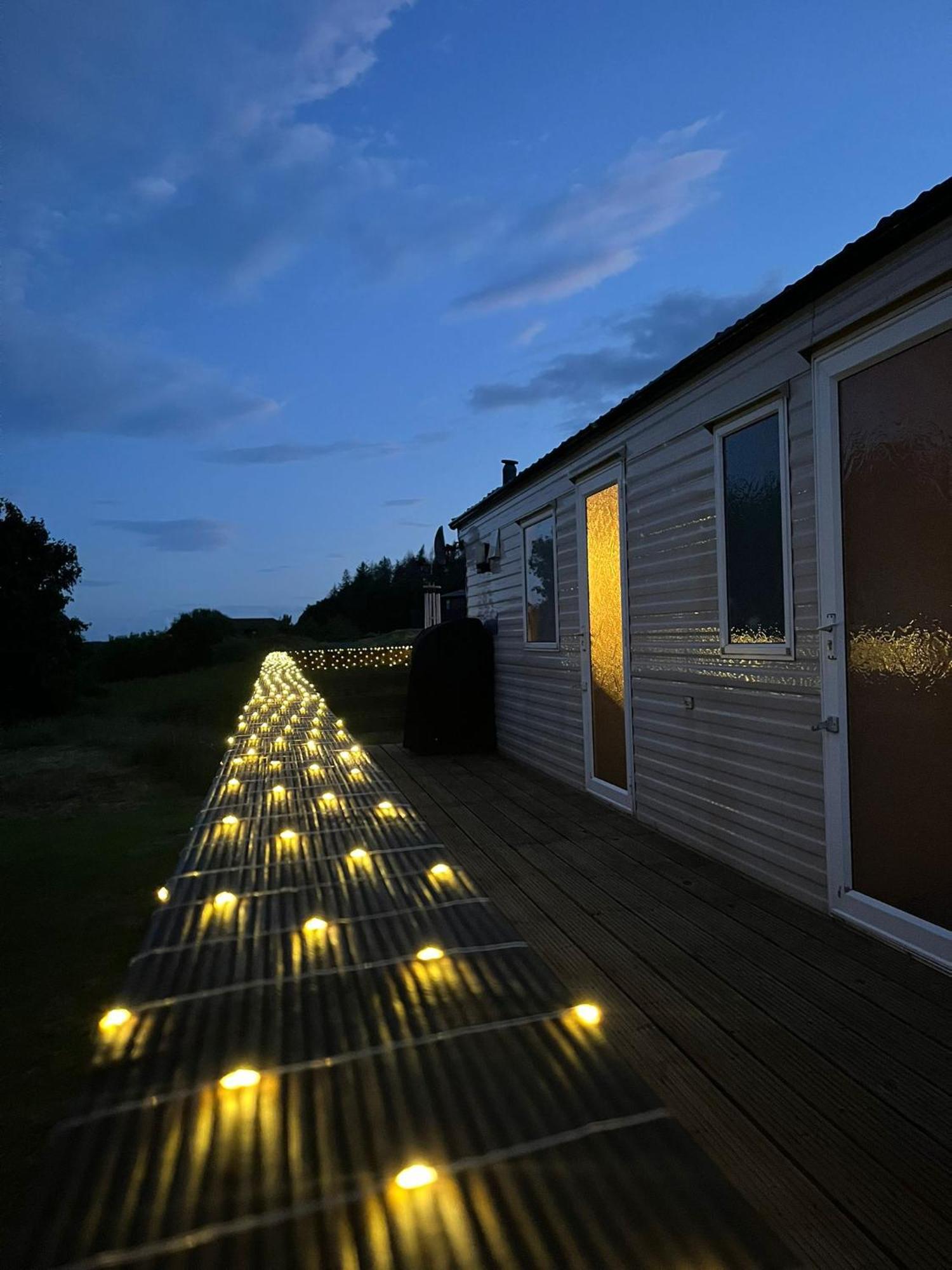 Lochview Retreat Caravan Balminnoch Eksteriør bilde