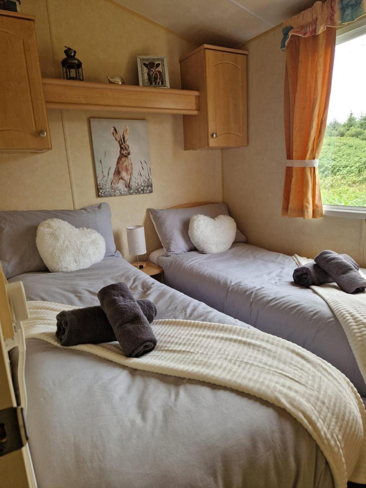 Lochview Retreat Caravan Balminnoch Eksteriør bilde