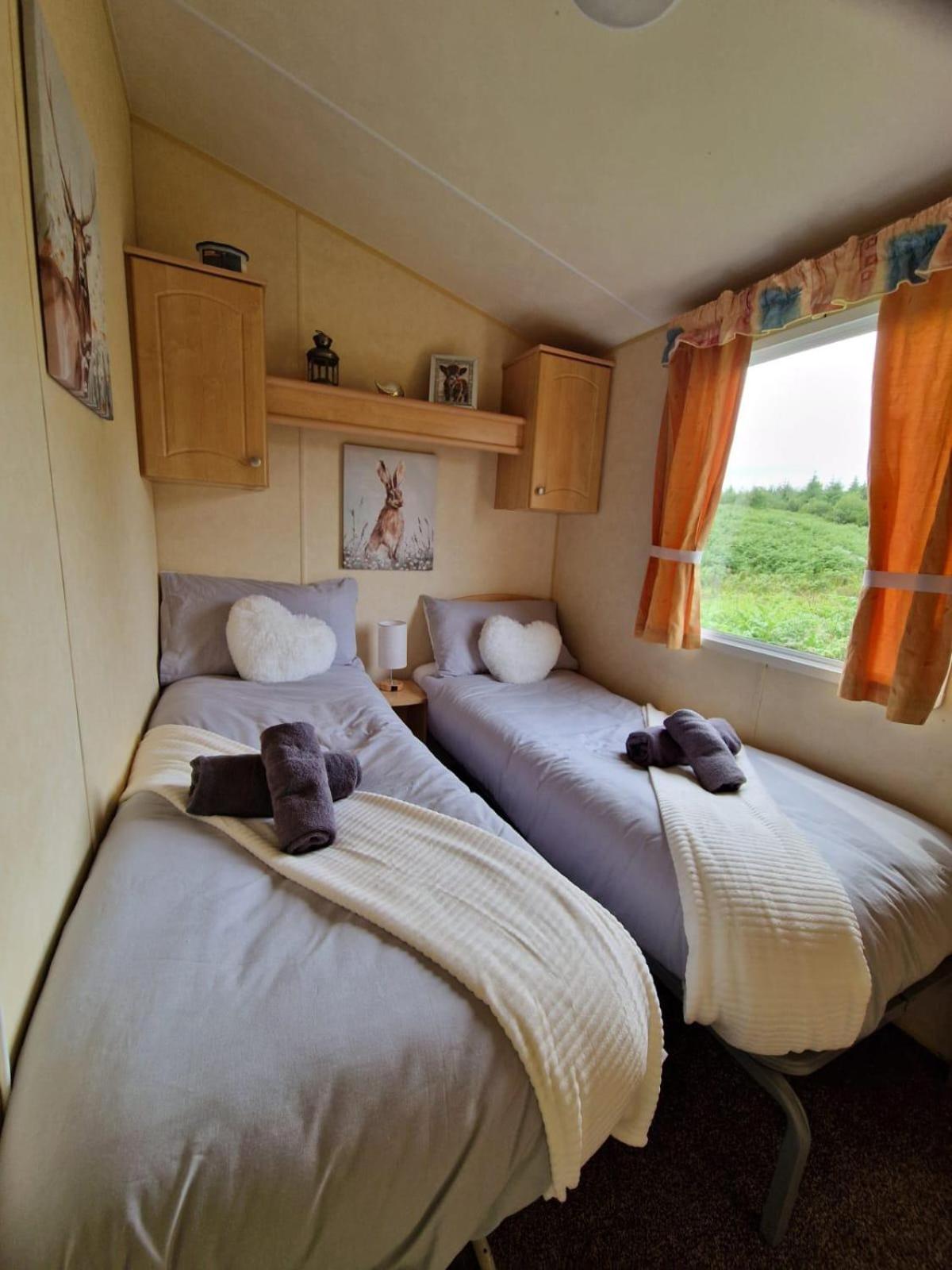 Lochview Retreat Caravan Balminnoch Eksteriør bilde