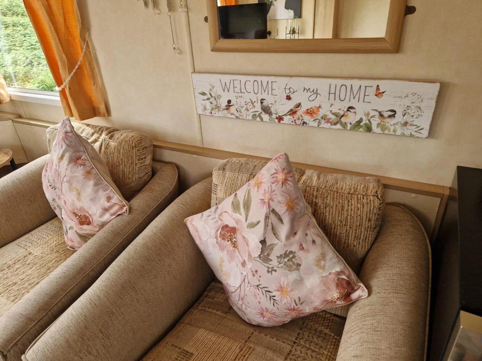 Lochview Retreat Caravan Balminnoch Eksteriør bilde